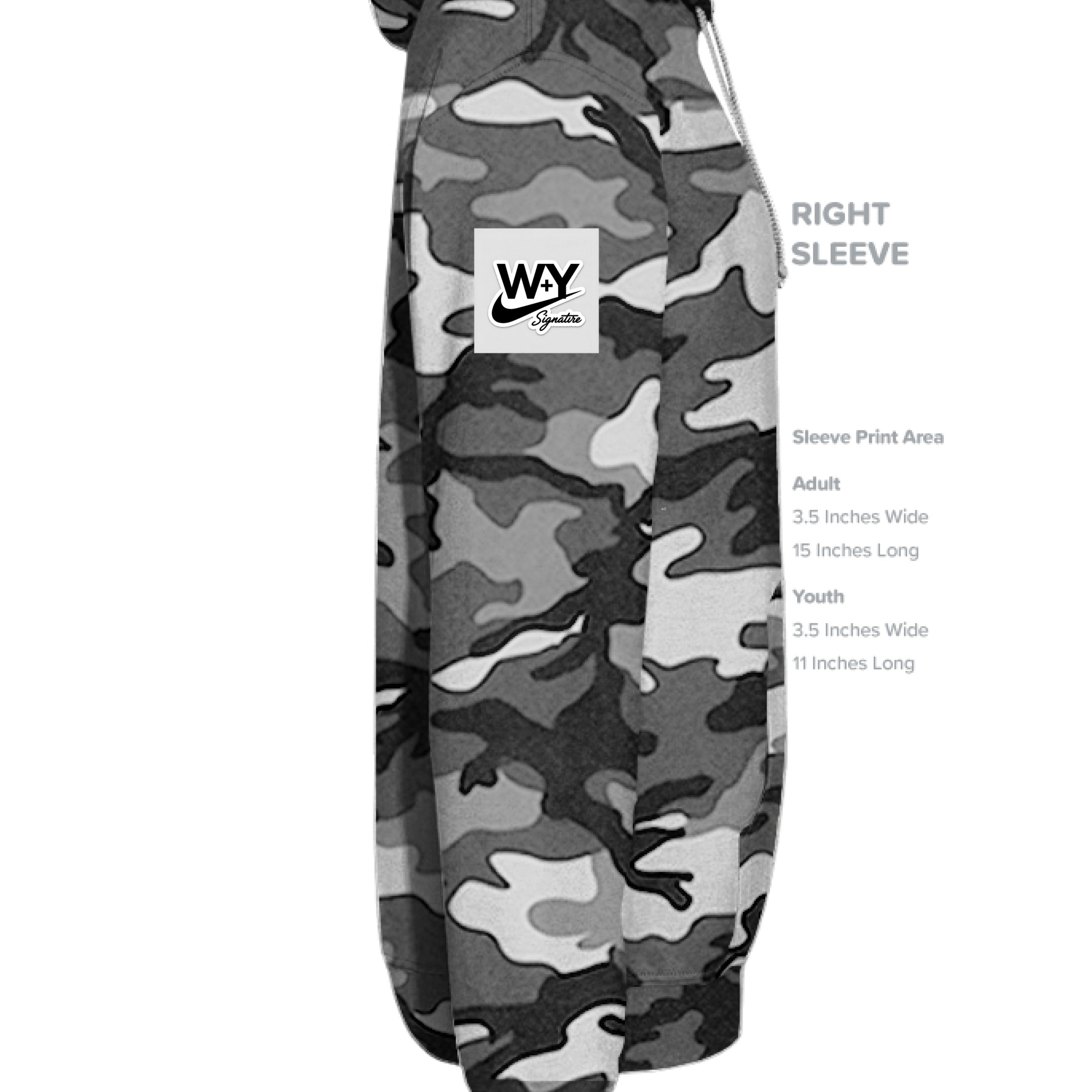 Snow Camo - SLEEVE_RIGHT