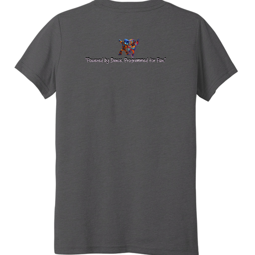 Solid Dark Grey Triblend - BACK