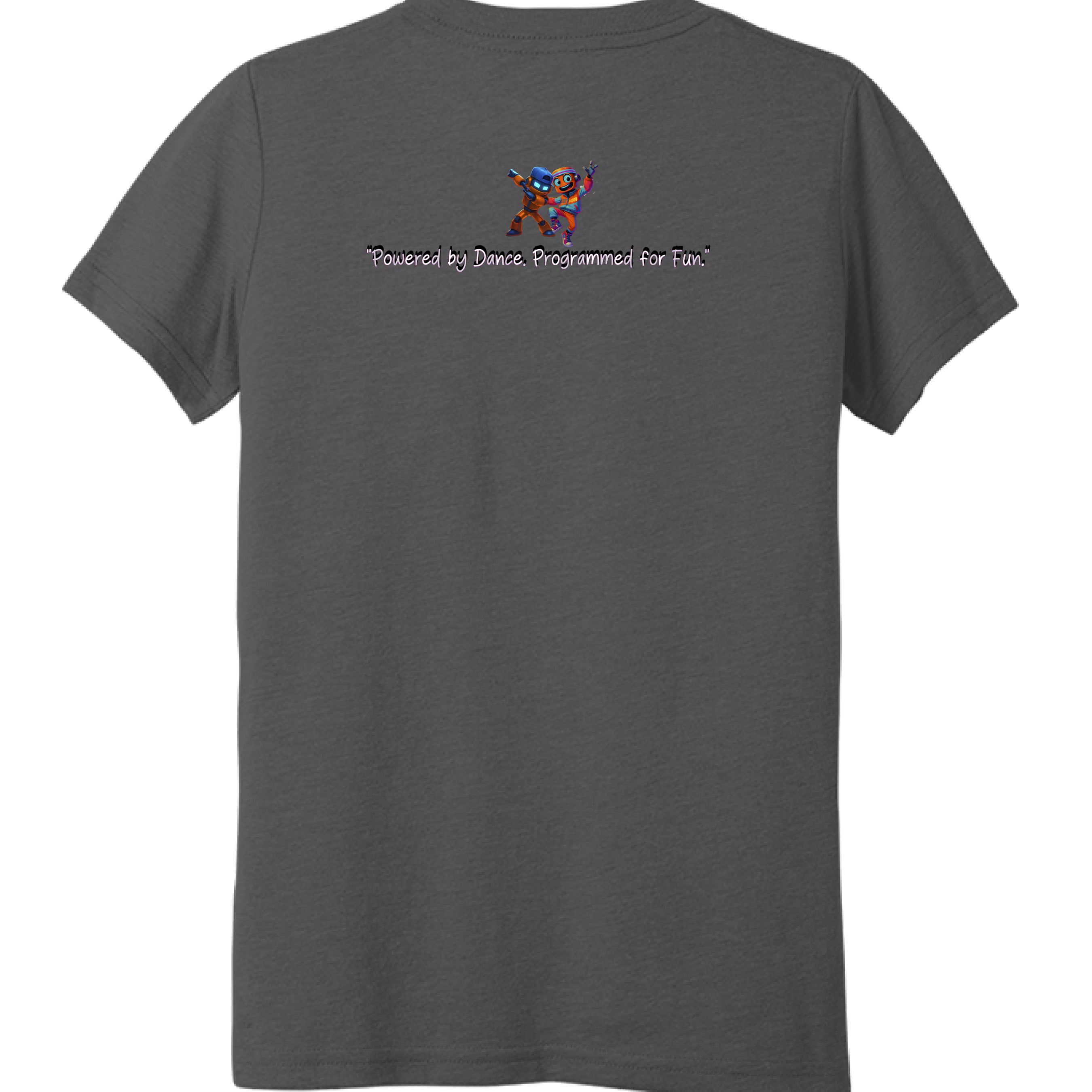 Solid Dark Grey Triblend - BACK