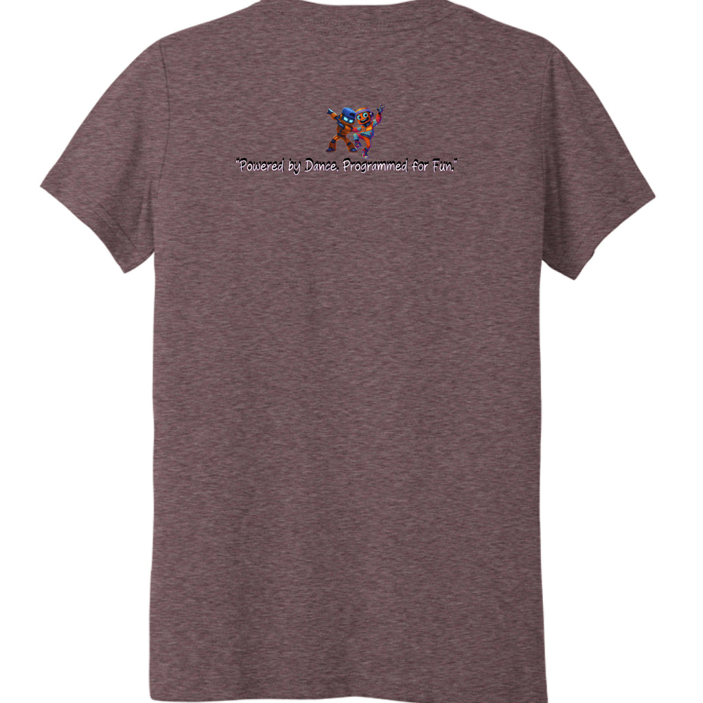 MAROON TRIBLEND - BACK