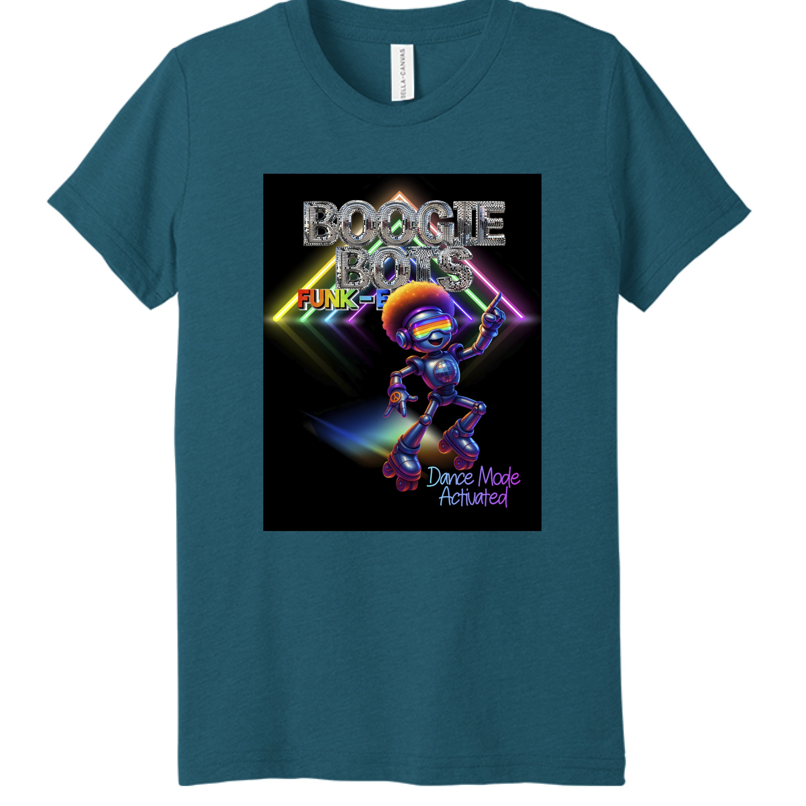 Teal Triblend - FRONT