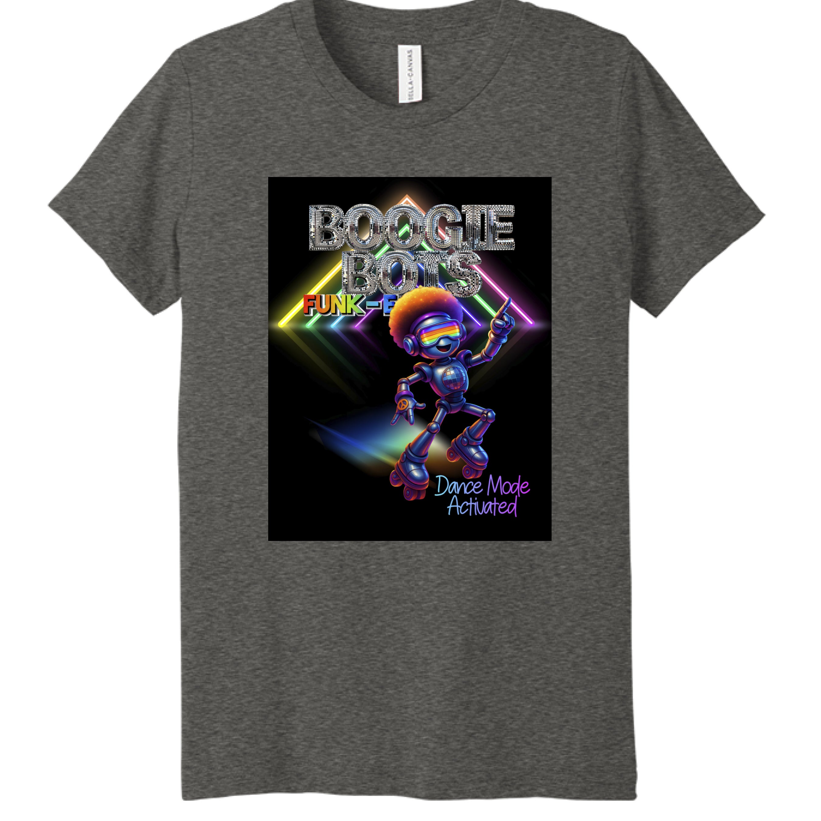 CHAR BLK TRIBLND - FRONT