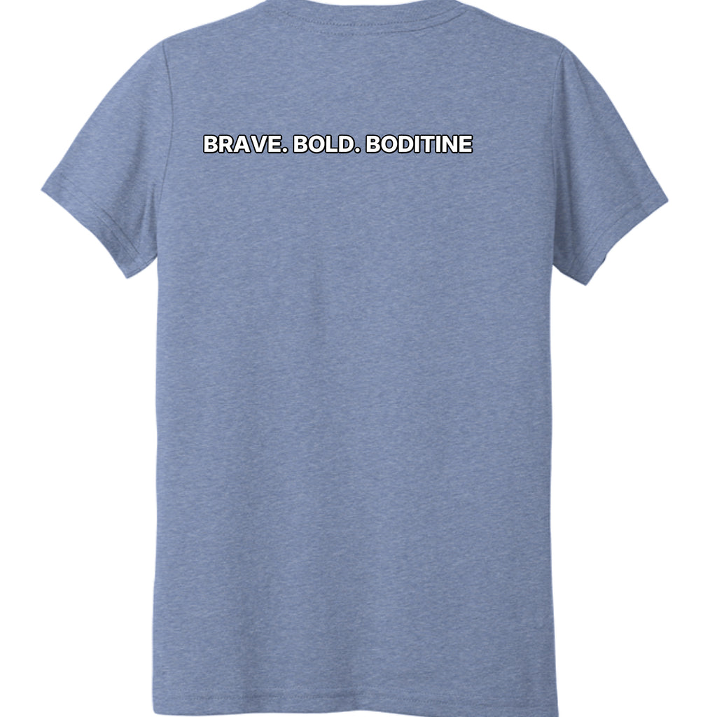 BLUE TRIBLEND - BACK