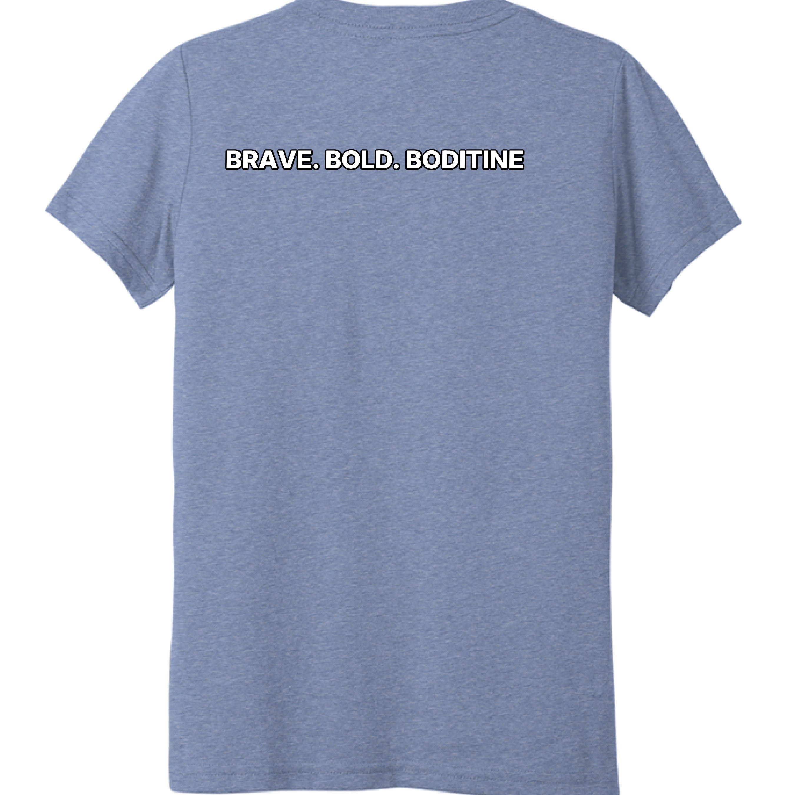 BLUE TRIBLEND - BACK